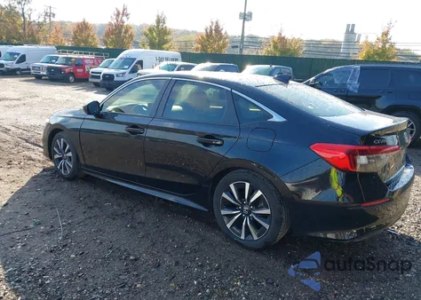 2022 Honda Civic Ex from USA, damaged, VIN JHMFE1F74NX005415